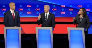 Biden Under Fire From All Sides as Rivals Attack His Record