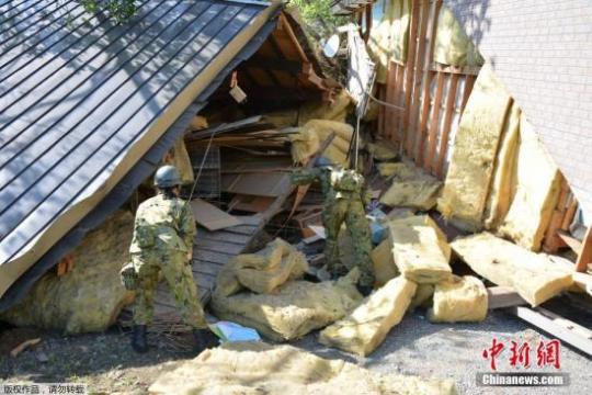 日本北海道强震死亡人数已升至37人 仍有2人失联