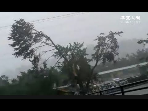 超强台风山竹雷霆万钧登陆香港 飓风来前 天生异象