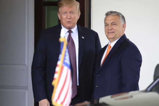 联手遏制俄罗斯和中共在北欧影响力   川普白宫接见匈牙利总理维克多