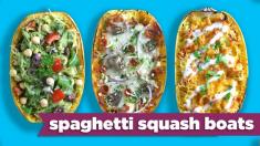 Spaghetti Squash Boats Easy Meal Prep Healthy Dinner Recipes! Mind Over Munch