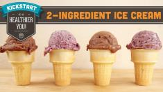 Two Ingredient No Machine Ice Cream! Mind Over Munch Kickstart Series