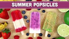 Homemade Summer Popsicles 3 Ways! Mind Over Munch
