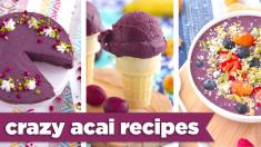 CRAZY Acai Recipes! Vegan Cheesecake, Fudge, Ice Cream & More! Mind Over Munch