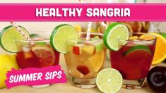 Homemade Healthy Sangria (NonAlcoholic)! Summer Sips In Sixty Seconds Mind Over Munch