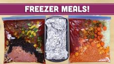 Freezer Meals! Easy Healthy Lunch & Dinner Recipes Mind Over Munch