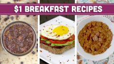Healthy 1 Breakfast Recipes Easy Budget Meals with Vegan Options! Mind over Munch
