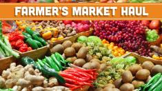 Farmers Market Tips & 20 Haul! Come With Me! Mind Over Munch