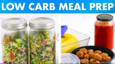 Low Carb Meal Prep Recipes for Breakfast, Lunch and Dinner! Mind Over Munch