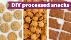 Healthy Processed Snacks DIY Goldfish, Graham Crackers, Ritz! Mind Over Munch