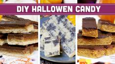 DIY Halloween Candy Clean & Vegan Recipes! Butterfinger, Twix, Cookies & Cream Mind Over Munch