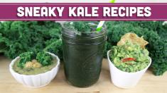3 Vegan Kale Recipes! Soup, Smoothie, Guacamole! Mind Over Munch