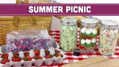 Summer Picnic Menu Vegan Nutella | Healthy Lunch Recipes Mind Over Munch