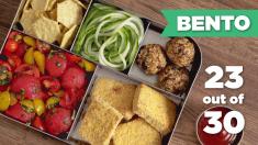 Bento Box Healthy Lunch 2330 (Vegan) Mind Over Munch