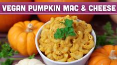 Low Fat Vegan Mac & Cheese Fall Pumpkin Recipe! Mind Over Munch