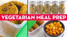 Vegetarian Meal Prep Recipes for Breakfast, Lunch and Dinner! Meal Planning Mind Over Munch
