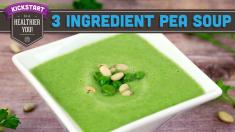 3 Ingredient Soup! Easy Vegan Recipe Mind Over Munch Kickstart 2016