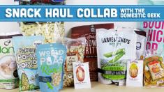 Healthy Snack Haul! Favorite Snacks Collab with The Domestic Geek Mind Over Munch