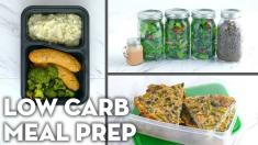 Low Carb Easy Meal Prep Recipes! Meal Prep Breakfast, Lunch and Dinner! Mind Over Munch