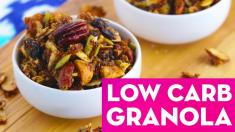 Granola 3 Ways Healthy Low Carb, Savory & Traditional Recipes! Mind Over Munch