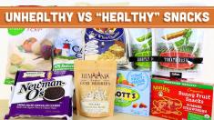Unhealthy VS Healthy Snack Foods Mind Over Munch
