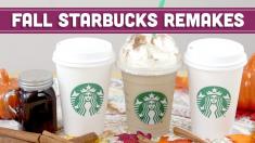 Healthy Starbucks DIY Fall Recipes (Vegan Cinnamon Dolce Caramel Apple Spice) Mind Over Munch