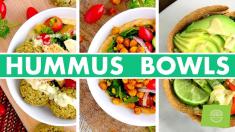 Vegan Hummus Buddha Bowls! Healthy Lunch Recipes Mind Over Munch