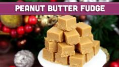 Vegan & Gluten Free Peanut Butter Fudge Christmas Recipe! Mind Over Munch