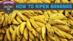 How To Ripen Bananas FAST Mind Over Munch Kickstart 2016