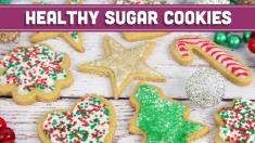 Healthy Sugar Cookies! Christmas Holiday Recipe Mind Over Munch