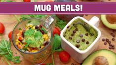 Microwave Mug Meals! VEGAN! Collab with LoveHealthOk! Mind Over Munch