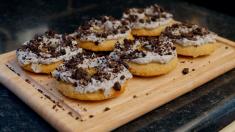 Cookies and Cream Protein Donuts! The Diet KitchenMind Over Munch Collaboration!