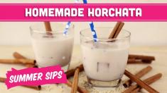 Mexican Horchata Recipe! Summer Sips In Sixty Seconds Mind Over Munch