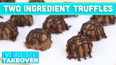 Lighter Chocolate Truffles! Mind Over Munch Two Ingredient Takeover