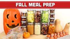 Meal Prep For The Week Fall Seasonal Theme!