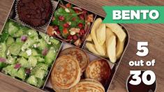 Bento Box Healthy Lunch 530 (Vegetarian) Mind Over Munch