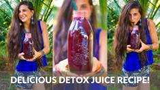 Delicious Detox Juice to Cleanse the Kidneys & Liver!