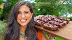 Chocolate Fudge Protein Bars | Raw Vegan Recipe