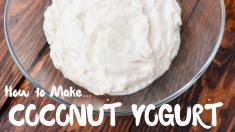 How to Make Coconut Yogurt | Raw Vegan Leban