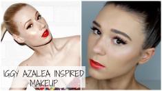 Iggy Azalea Inspired Makeup Tutorial