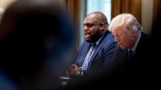 Pastor praises Trump as 'pro-black' at prison reform event