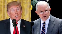 Trump steams at Attorney General Jeff Sessions