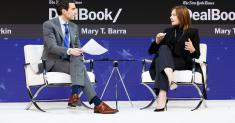 Mary Barra Says G.M. Is ‘on Track’ to Roll Out Autonomous Vehicles Next Year