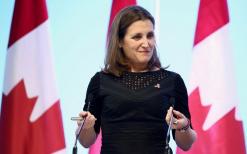 Canada hits back on U.S. tariffs; Mnuchin denies Trump wants to quit WTO