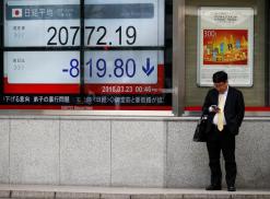 Asian shares ease, euro near six-week lows on Italian woes; gold jumps