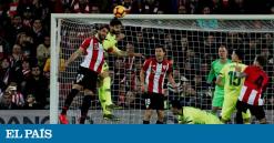 El Barcelona, incapaz de derribar el muro del Athletic en San Mamés