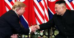 Kim y Trump, optimistas en el comienzo de su segunda cumbre
