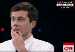 Key Words: Would Pence make a better president than Trump? The look on Pete Buttigieg’s face quickly gave away his answer