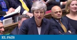 Theresa May ofrece su dimisión para salvar su plan del Brexit