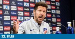 Simeone: “Que no ganamos nunca en el Camp Nou me hace ser optimista”